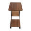 Table d'appoint en forme de C avec roulettes de frein-378688974-378688972