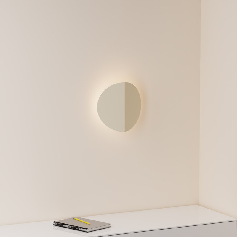 Lune Wall Sconce, Sand