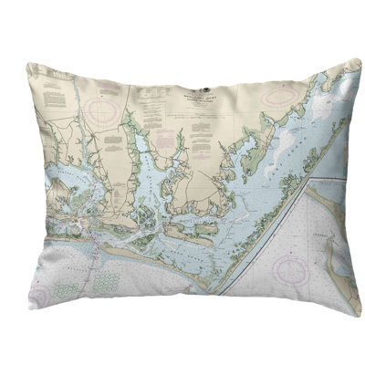 Outdoor Reversible Throw Pillow