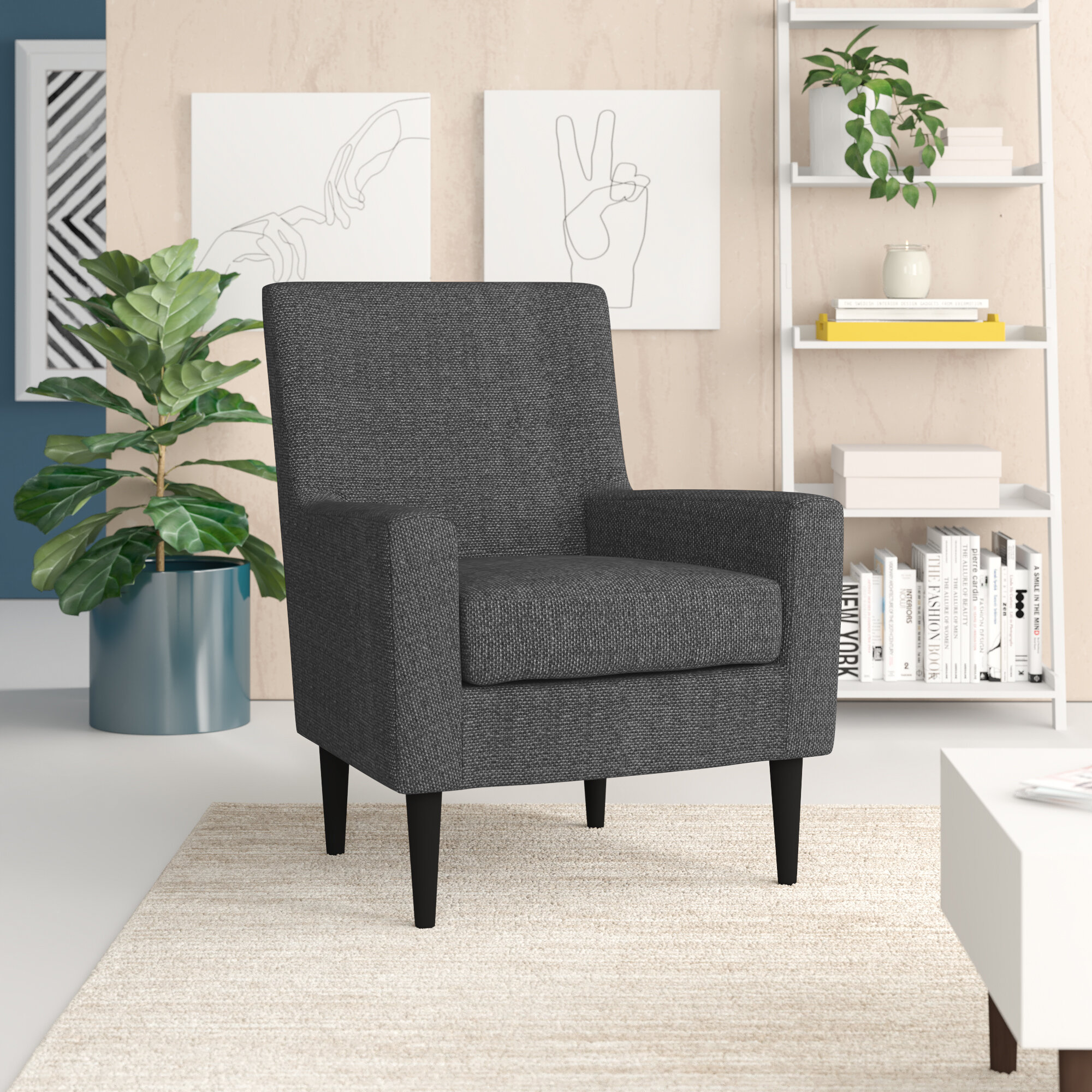 Zipcode Design™ Donham Upholstered Armchair & Reviews - Wayfair Canada