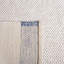 Tapis ivoire / bleu marine en laine tissé à la machine-1063758430