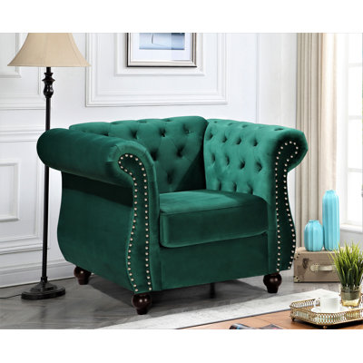 Fauteuil Chesterfield 40,6 po Feldt
