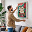 Beckoning Fortune Japandi - Wrapped Canvas-1655391426-1655391453
