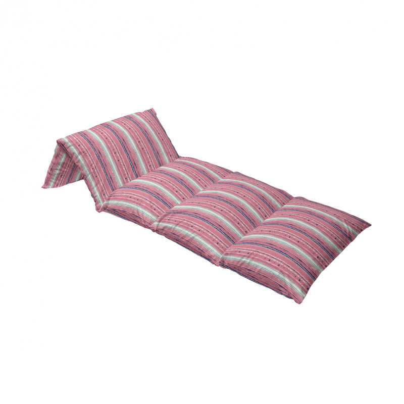 Housse de coussin d'extérieur Doodle Lines Repeating Ornaments, H 2 po x l 36 po x P 88 po