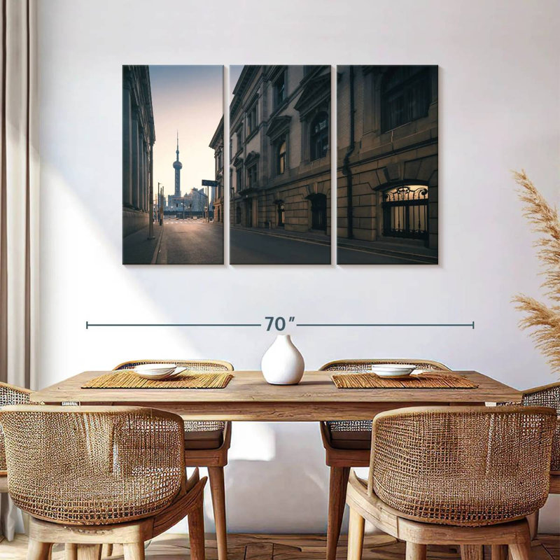 Rue de Changhaï, H 36 po x l 57 po