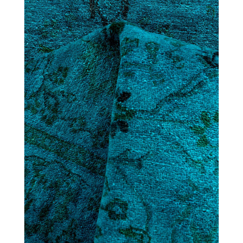 Overyed One-of-a-Kind Runner 2'8" X 10'4" Hand Knotted Area Rug