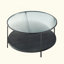 Ensemble de 2 tables d'appoint modernes 2 pièces