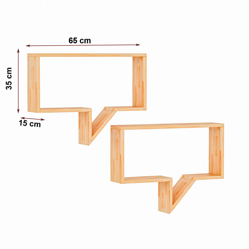 4 Piece Accent Shelf