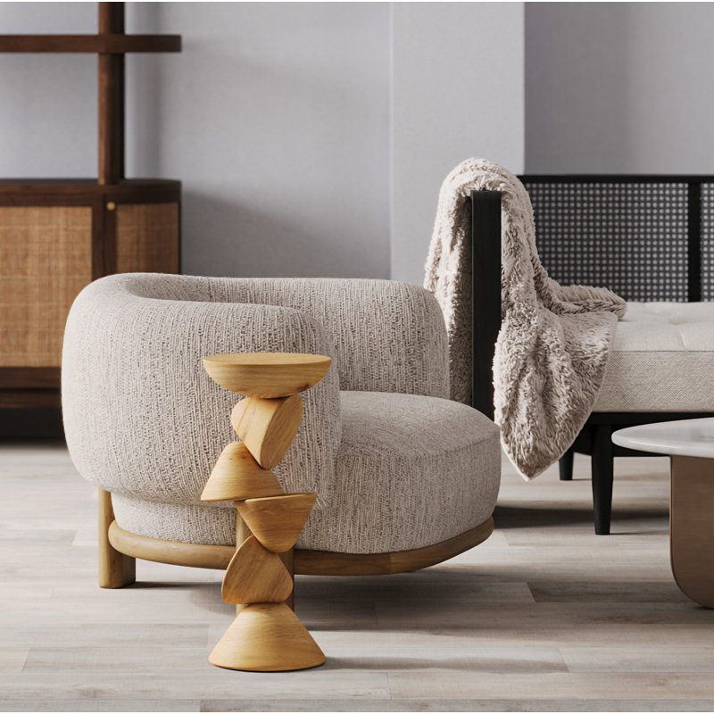 AllModern Dorothea 38'' Wide Upholstered Barrel Chair