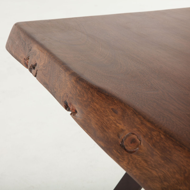 London Loft Solid Wood End Table