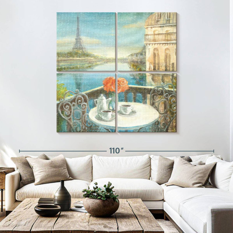 Sirci matin sur la culture de la seine, H 74 po x l 74 po