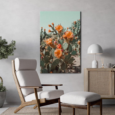 «Blooming Saguaro Cactus Southwest» sur toile