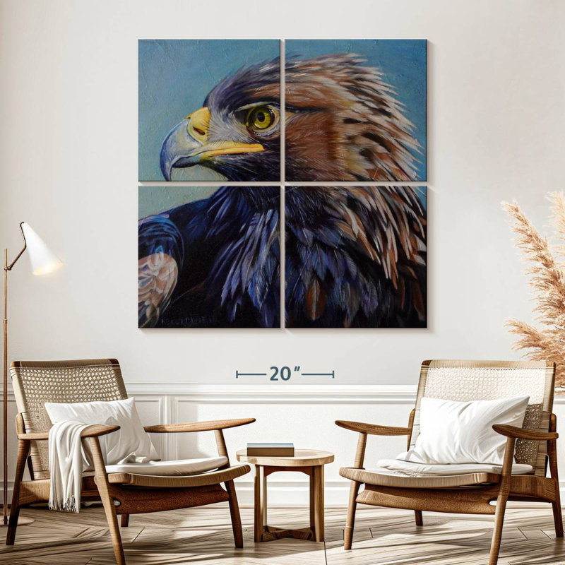 Brampt Golden Eagle, 57" H x 57" W