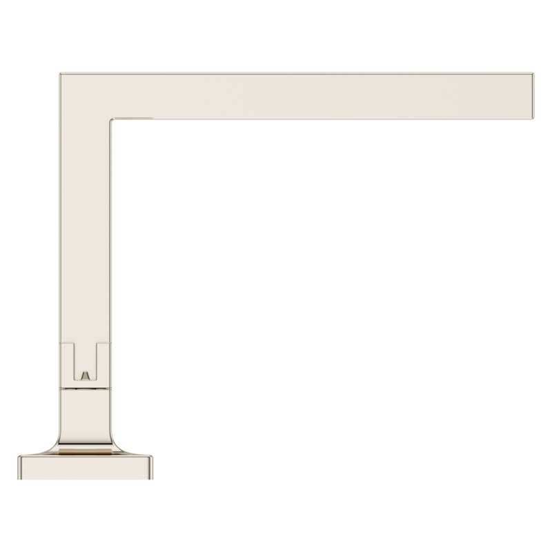 Verve 2-Handle 8 in - 15 in. Widespread Bathroom Faucet without Handles with Square Spout in , Polished Nickel