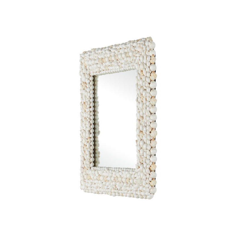 Piddock Square Shell Wall Mirror