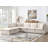 125.5'' Modular Sectional Sofa With Movable Ottoman-1273416698
