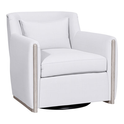 Thom Filicia Home Upholstered Swivel Armchair