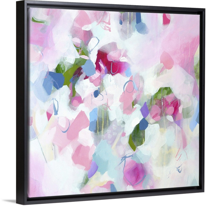 «Maisie» par TA Marrison - reproduction d'art sur toile, Cadre noir, H 18 po x l 18 po x P 1,75 po