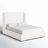 Italia Upholstered Wingback Bed-33305521