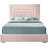 Nora Upholstered Low Profile Platform Bed-560833177-560833178
