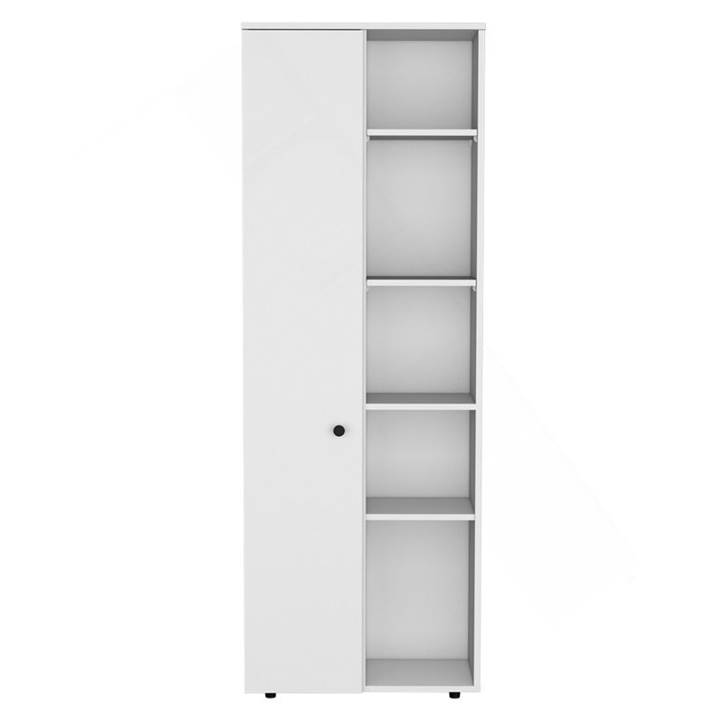 Multistorage Kitchen Pantry Lane, Cuisine, Blanc, Blanc