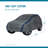 Weather Defender Buckle Mildew Resistant Automobile Cover By Duck Covers-14058133