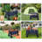Heavy Duty Collapsible Beach Wagon Bags & Storage for Sand with Big Wheels