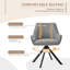 Gefjun 46cm H Upholstered Metal Upholstered Back Armchair-120033217