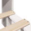 Bookcase Bed Without Mattress Solid Wood-753810284-753810274