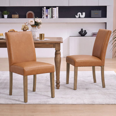 Upholstered Wood Dining Chair