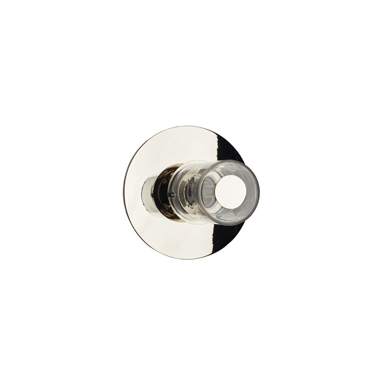 Lampe murale et plafonnier In The Sun, Argent, H 7,48 po x l 7,48 po x P 6,97 po