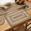 Chemin de table d'intérieur en jute de qualité supérieure - ensemble de 2, taille 8 po x 28 po-458227582-458227468