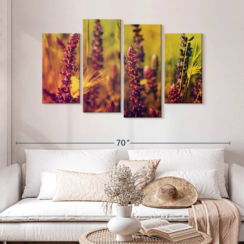 Pré de fleurs Harnek, H 32 po x l 52 po