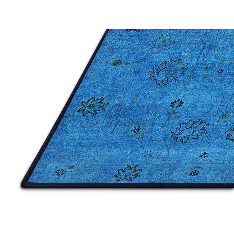 Floral Indoor Rug, Rectangle 2' x 3'