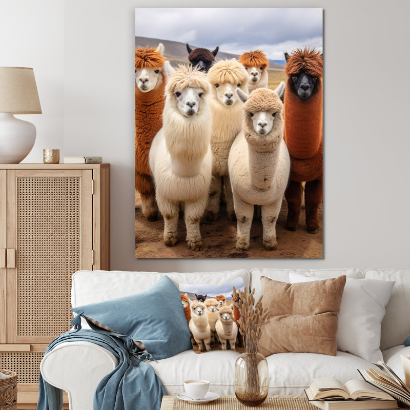 Alcapas Harmony Of Hues - Animals Canvas Art Print, H 20 po x l 12 po x P 1 po, Toile tendue