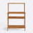 Astra 39.4" Coffee Console Table – Compact Beverage Bar With Open Shelves