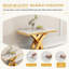 Console 46,85 "pour vestibule avec base double en miroir de luxe-110799428-103173093