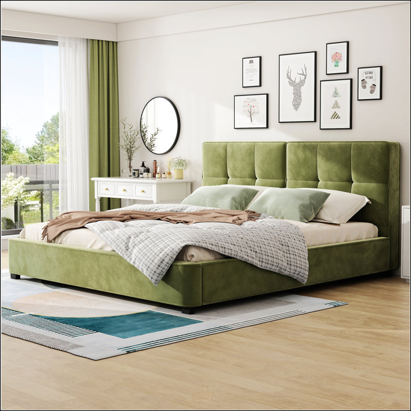 King Size Velvet Bed Frames