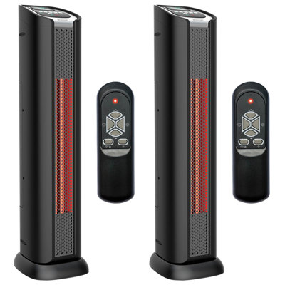 Lifesmart 1500 W 5118 BTU High Efficiency Electric Tower Space Heater