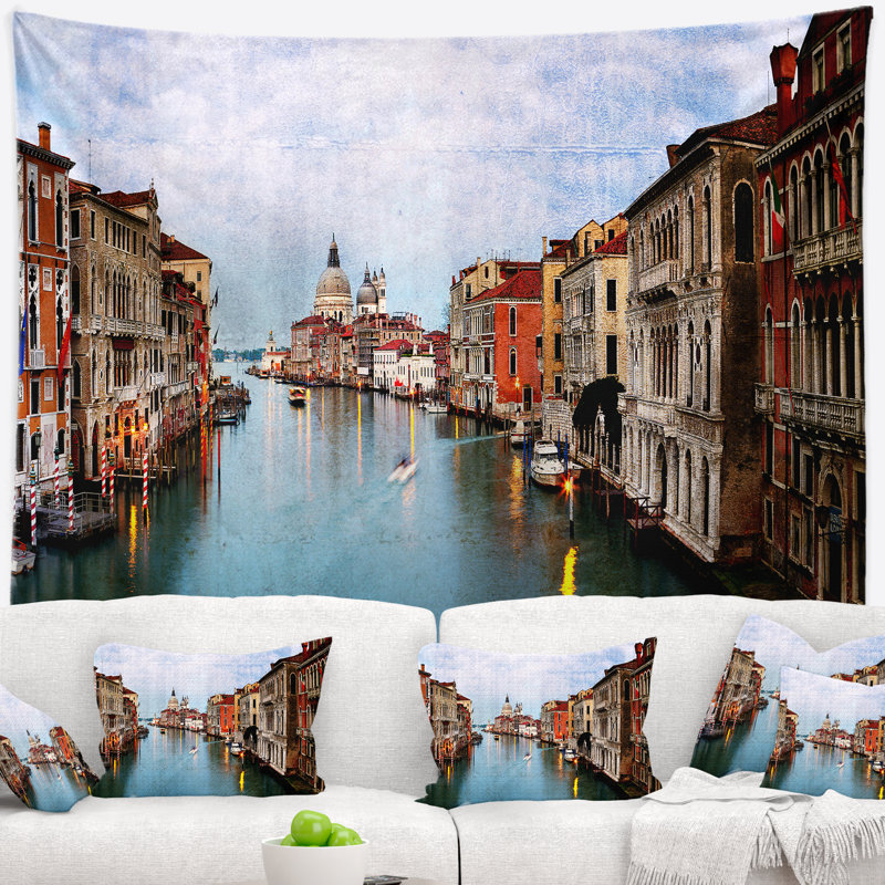 Polyester Tapestry, 50" H x 60" W