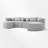 Upholstered Boneless Modular Sectional-213510066