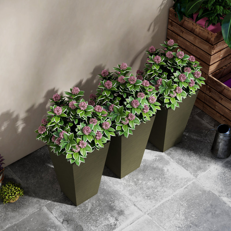 Pot à fleurs, Gris