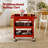 Kannapolis 80cm H x 41cm W Utility Cart with Wheels