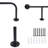 Aigan 0.6'' Iron Industrial Pipe Clothing Rack