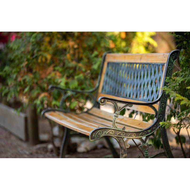 Palomino Iron Outdoor Bench