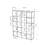 Vale Modern Metal Frame Multi-Purpose Bookshelf & Storage Unit-1777072346
