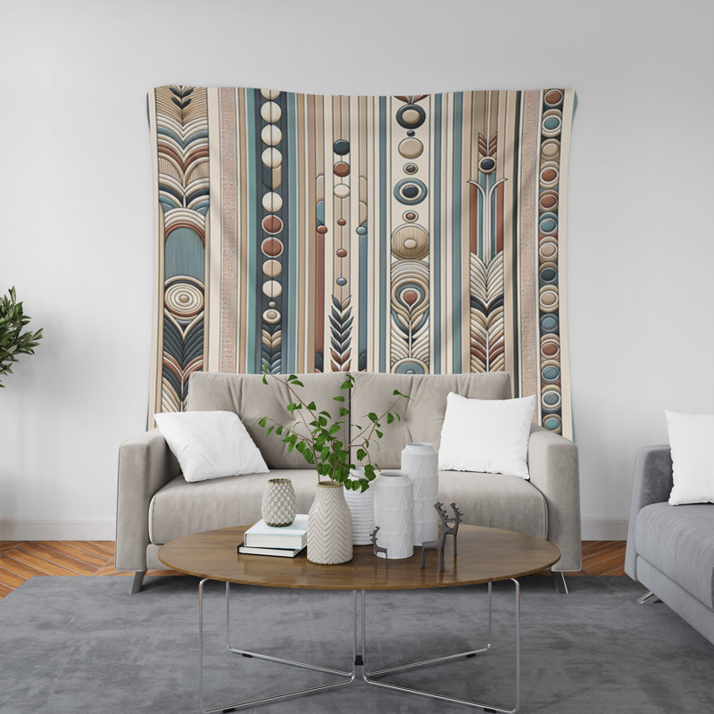 Tapisserie murale, 88" H x 104" W x 1.2" D