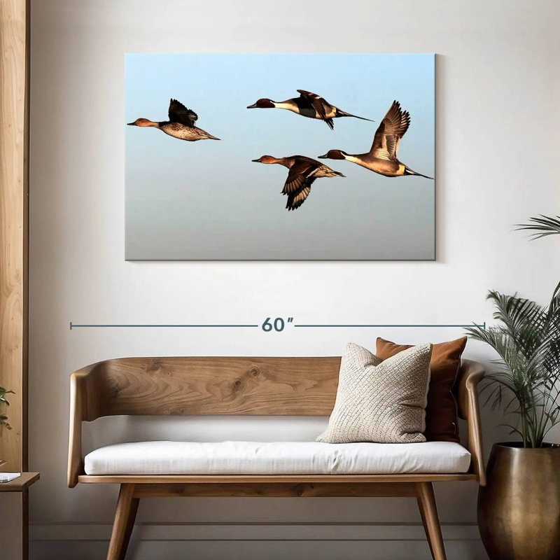 Brampt Pintail Ducks, 30" H x 45" W