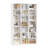 86"H X 47.2"W 7-Tier Standard Wood Storage Bookcase-1389079234
