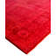 Overdyed Hand-Knotted Wool Modern-Contemporary Pink Area Rug 6' 0" x 9' 1"